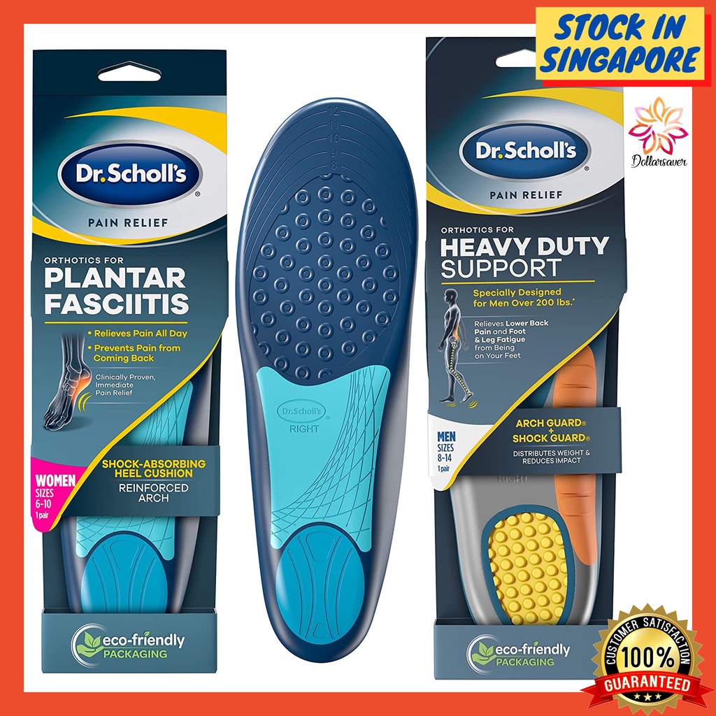 Dr. Scholl’s Plantar Fasciitis Pain Relief Orthotics Insole / Massage Ball