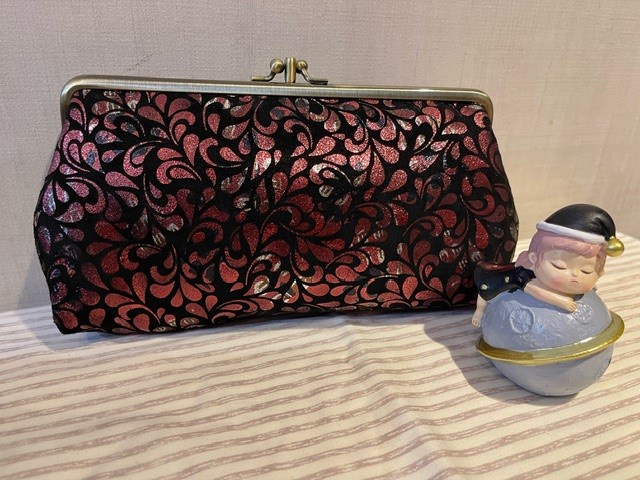 BEGINNINGBEEZ LIVESHOP 5 : BeginningBeezKiap??100% Handmade Real Leather and Fur Kisslock Bag